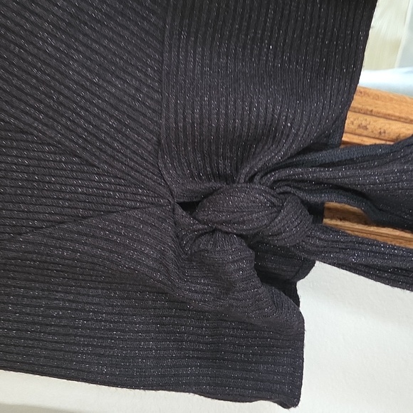 Simply Vera Vera Wang Cozy Tie-waist Top - Picture 3 of 6